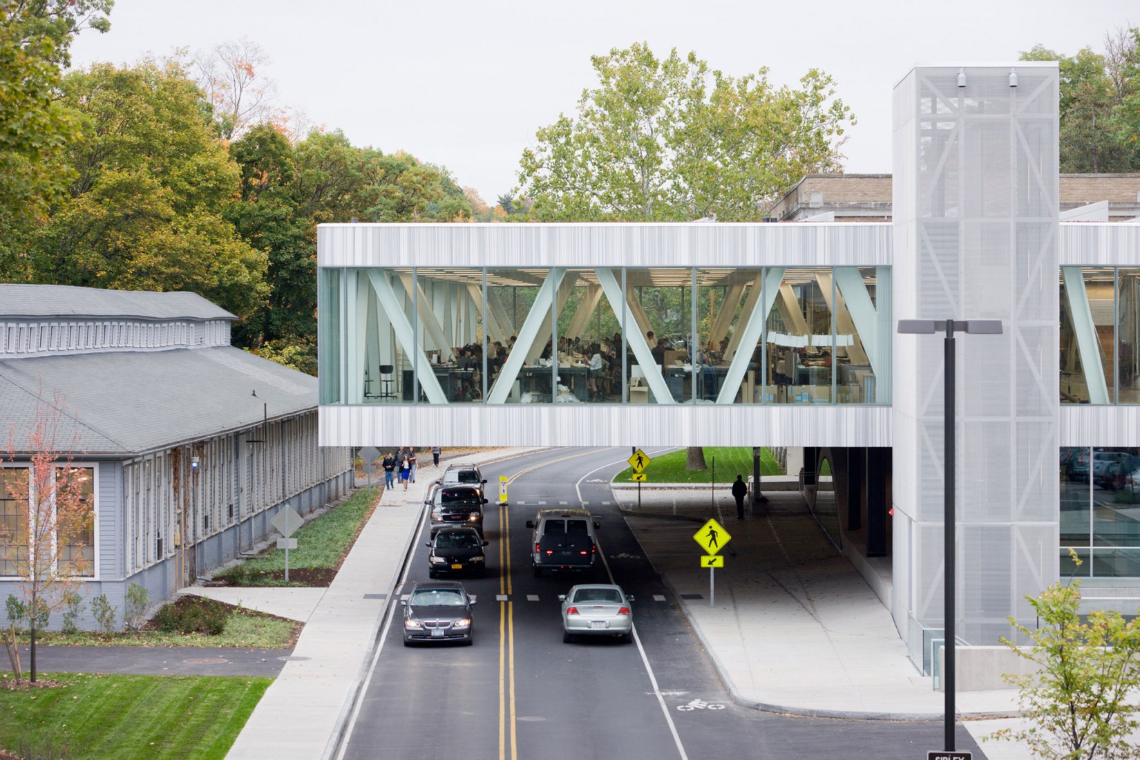 Cornell Milstein Hall by OMA New York. Image courtesy OMA; photography by Iwan Baan