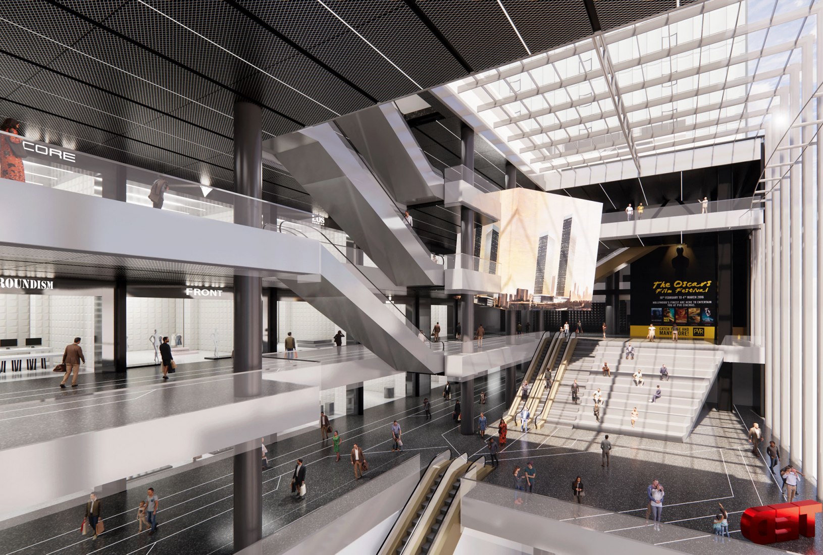 Prestige Liberty Towers by OMA / Iyad Alsaka. Image courtesy of OMA.