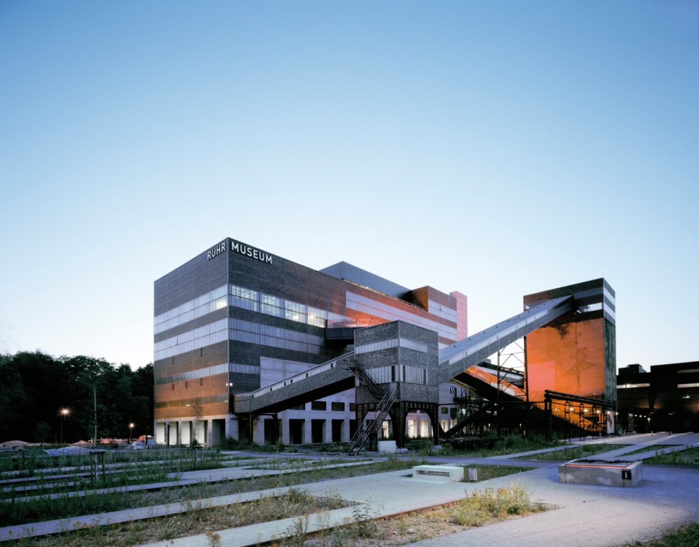 Museo del Ruhr en Zeche Zollverein por OMA. Fotografía © OMA