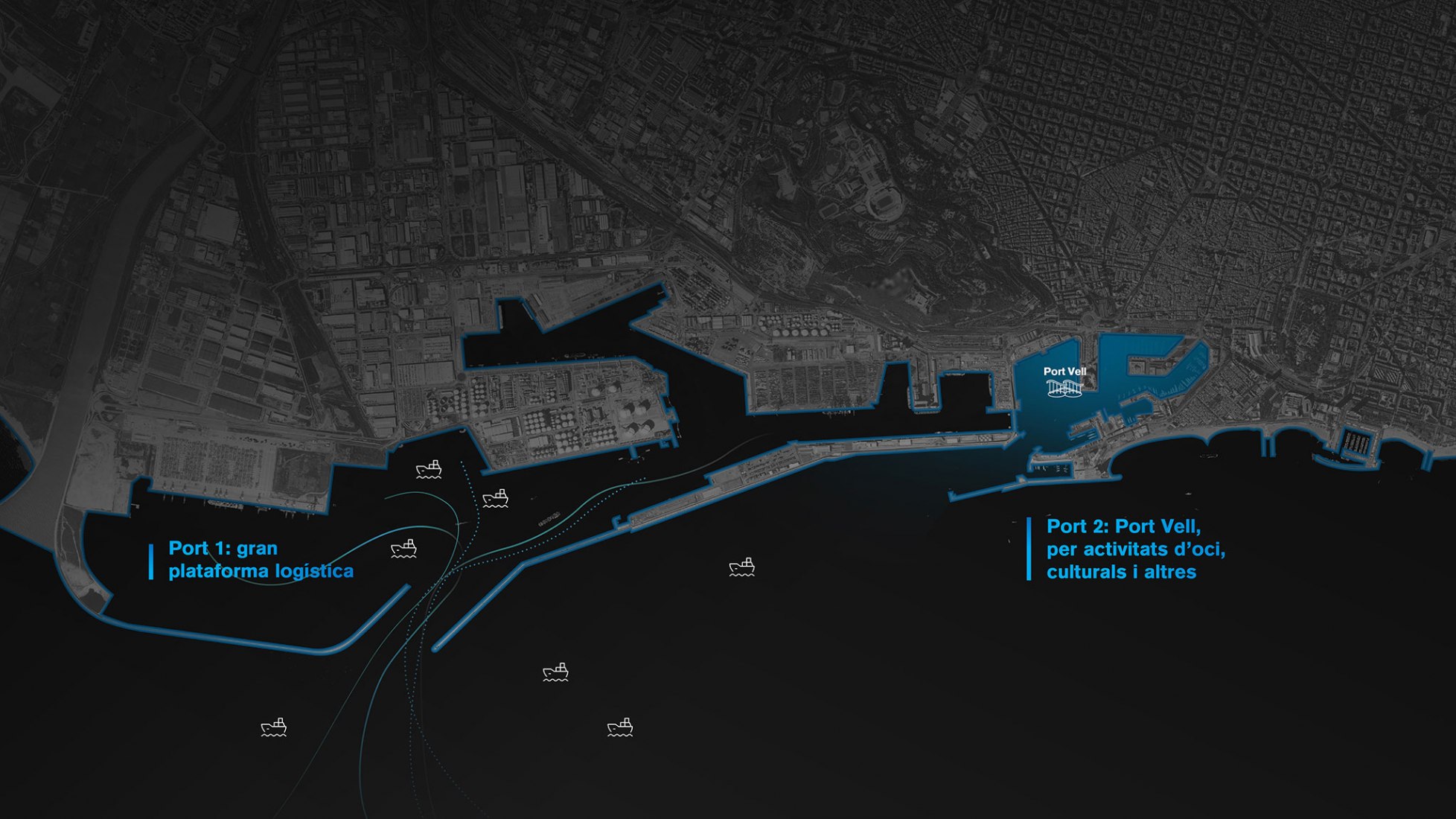 Diagram. Parc Blau by on-a. Image courtesy of on-a.