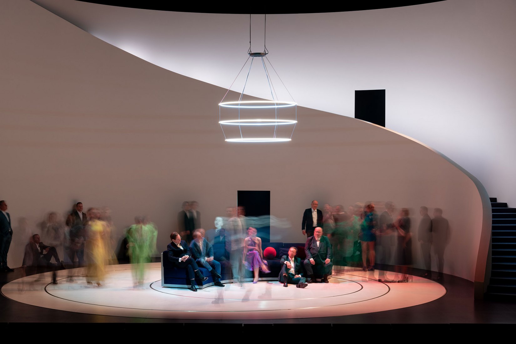 Set Design for Rigoletto in Basel by Pierre Yovanovitch. Photography by Paolo Abate
