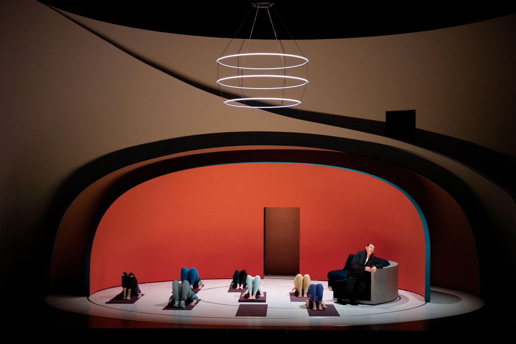 Set Design for Rigoletto in Basel by Pierre Yovanovitch. Photography by Paolo Abate