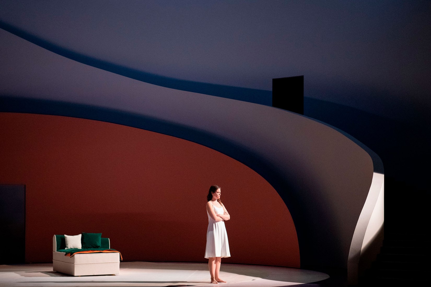 Set Design for Rigoletto in Basel by Pierre Yovanovitch. Photography by Paolo Abate