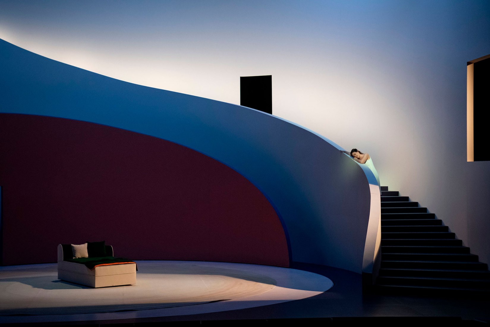 Set Design for Rigoletto in Basel by Pierre Yovanovitch. Photography by Paolo Abate