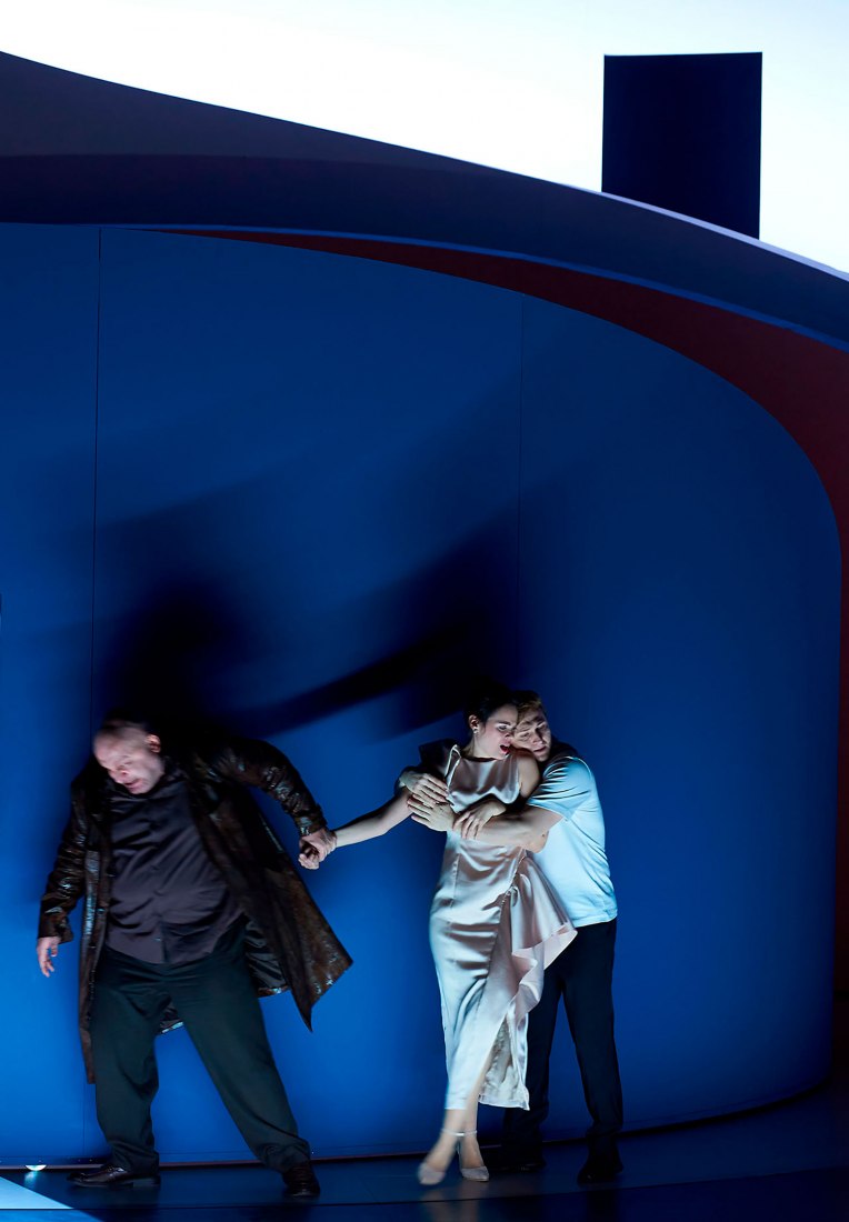 Set Design for Rigoletto in Basel by Pierre Yovanovitch. Photography by Matthias Baus