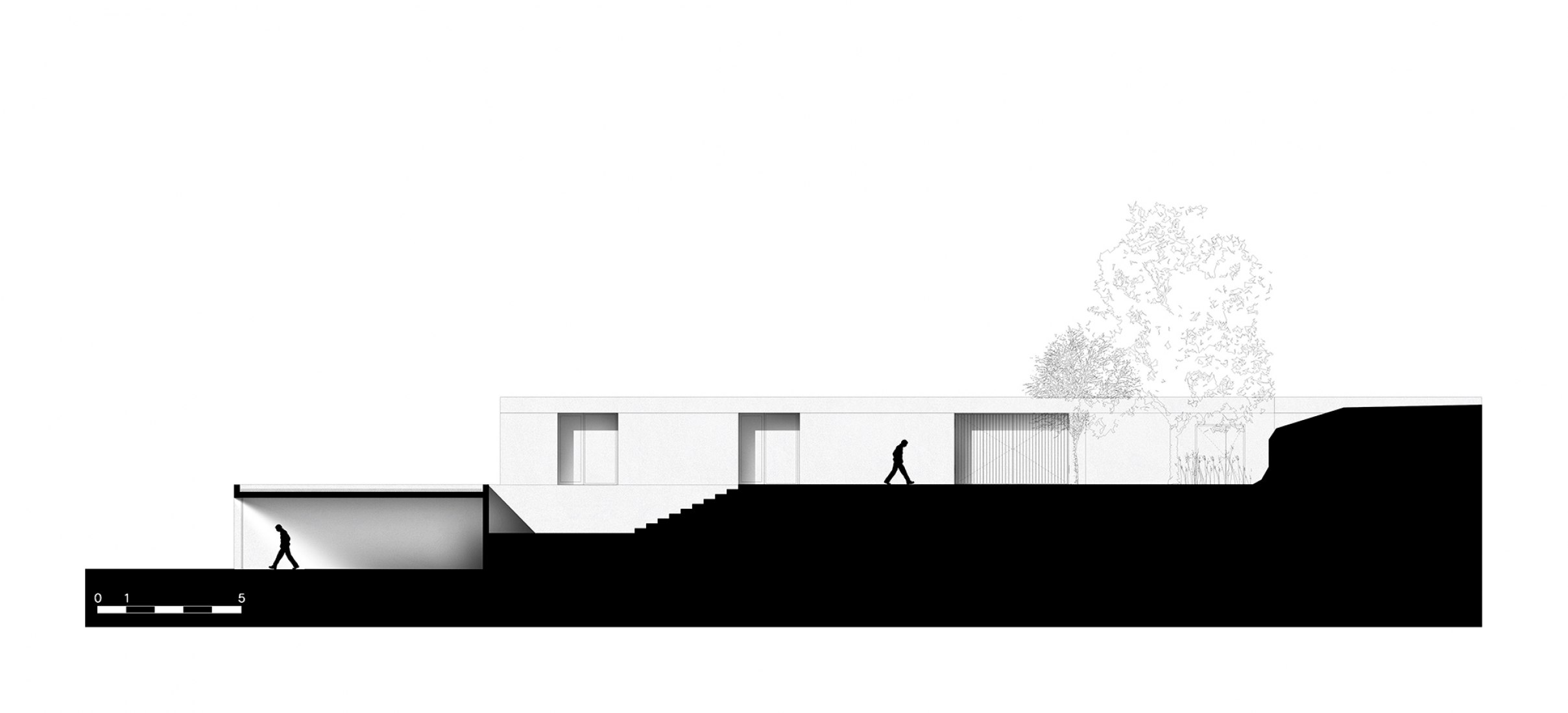 Sección 3. Vigna Maggiore por Orma architettura.