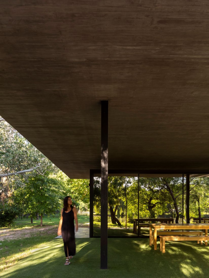 La Nave Pavilion by Estudio Pablo Gagliardo. Photograph by Ramiro Sosa.