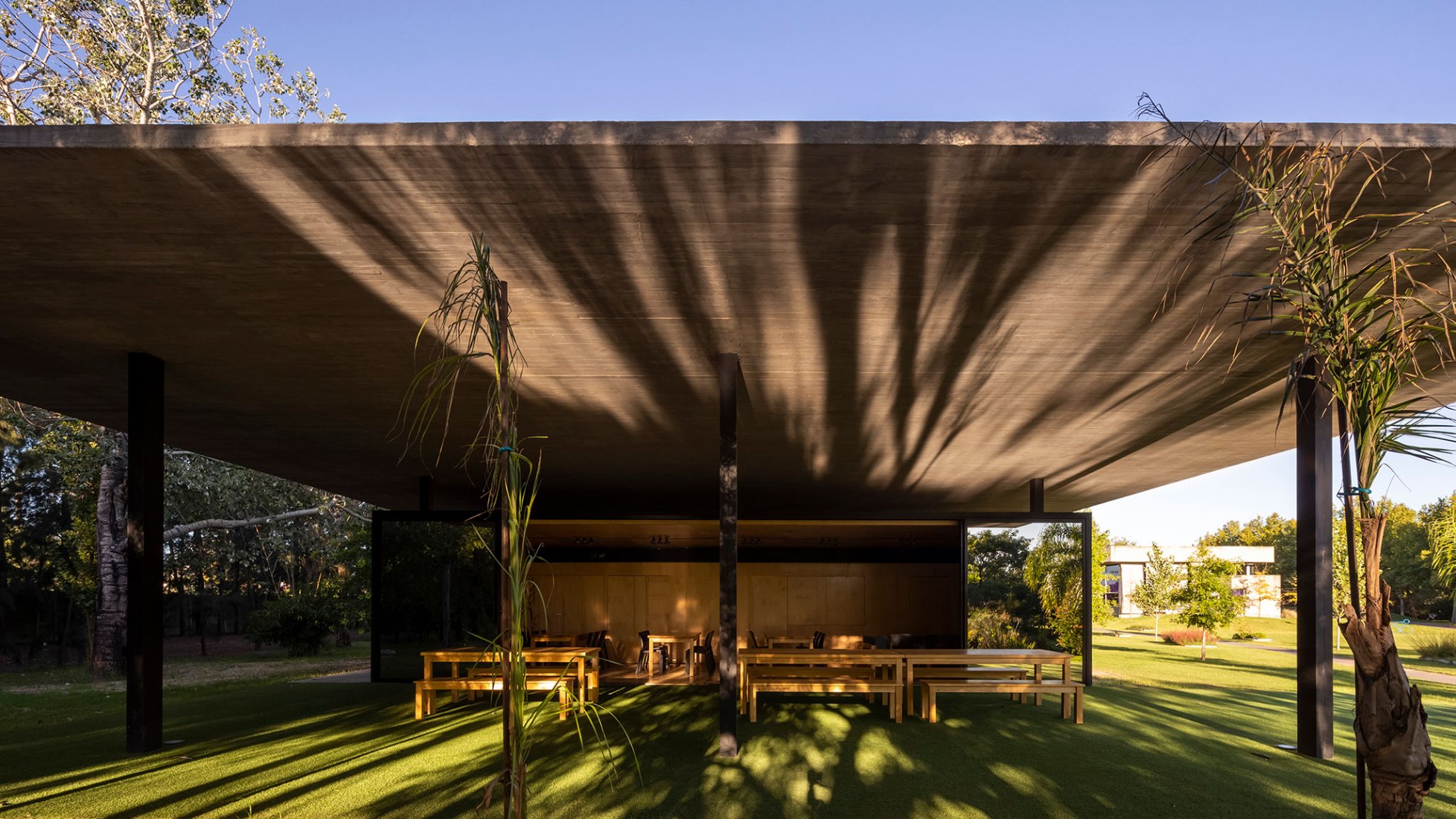 La Nave Pavilion by Estudio Pablo Gagliardo. Photograph by Ramiro Sosa.
