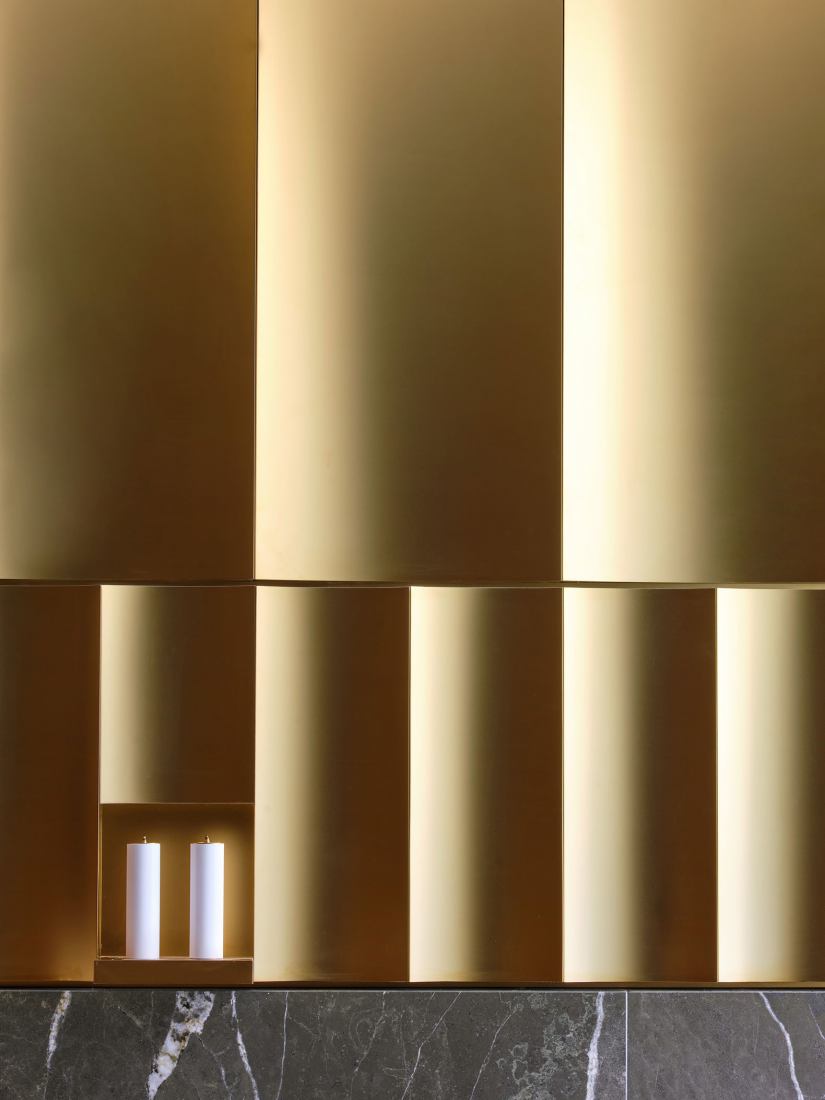 Oratory of the new IESE Building by padilla nicás arquitectos. Photograph by José Hevia.