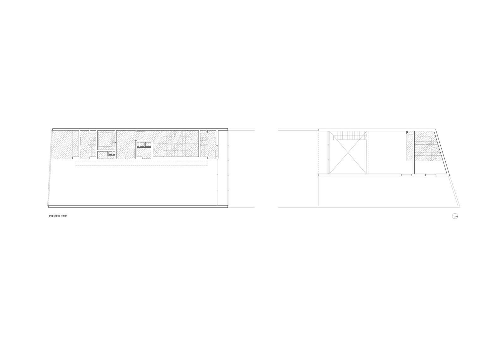 Plano de planta primera. Moreno 2681 por Palca Estudio. 