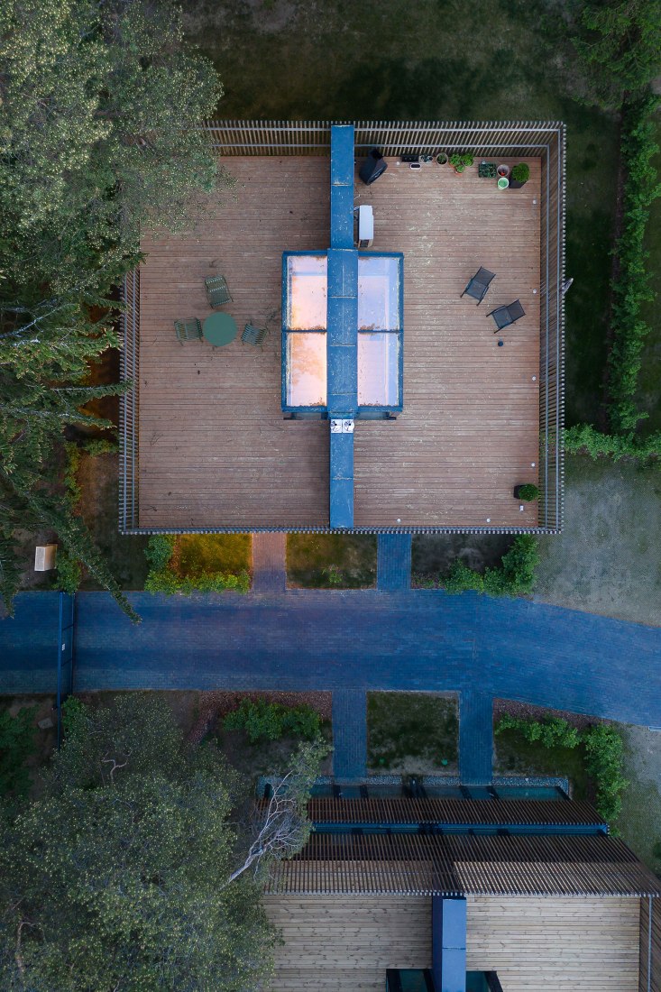Pasaku st. houses by Paleko architektų studija. Photograph by Norbertas Tukaj.