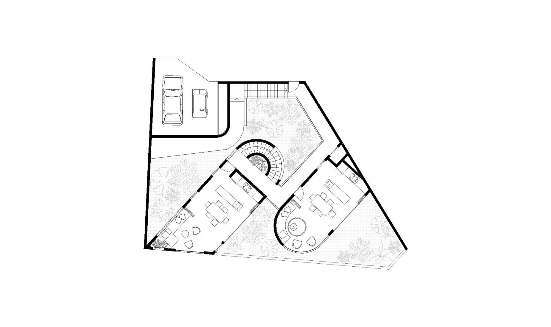 Ground floor plan. Chiripa by Palma.