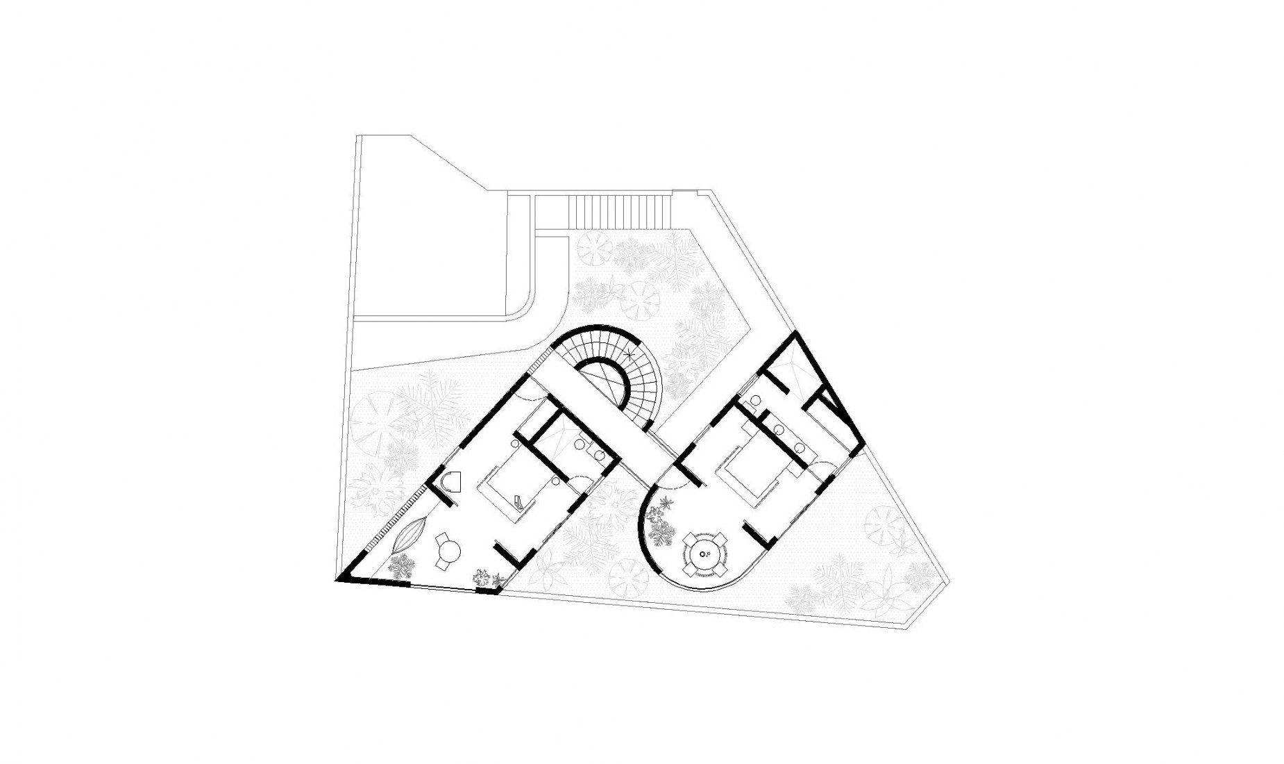 First floor plan. Chiripa by Palma.