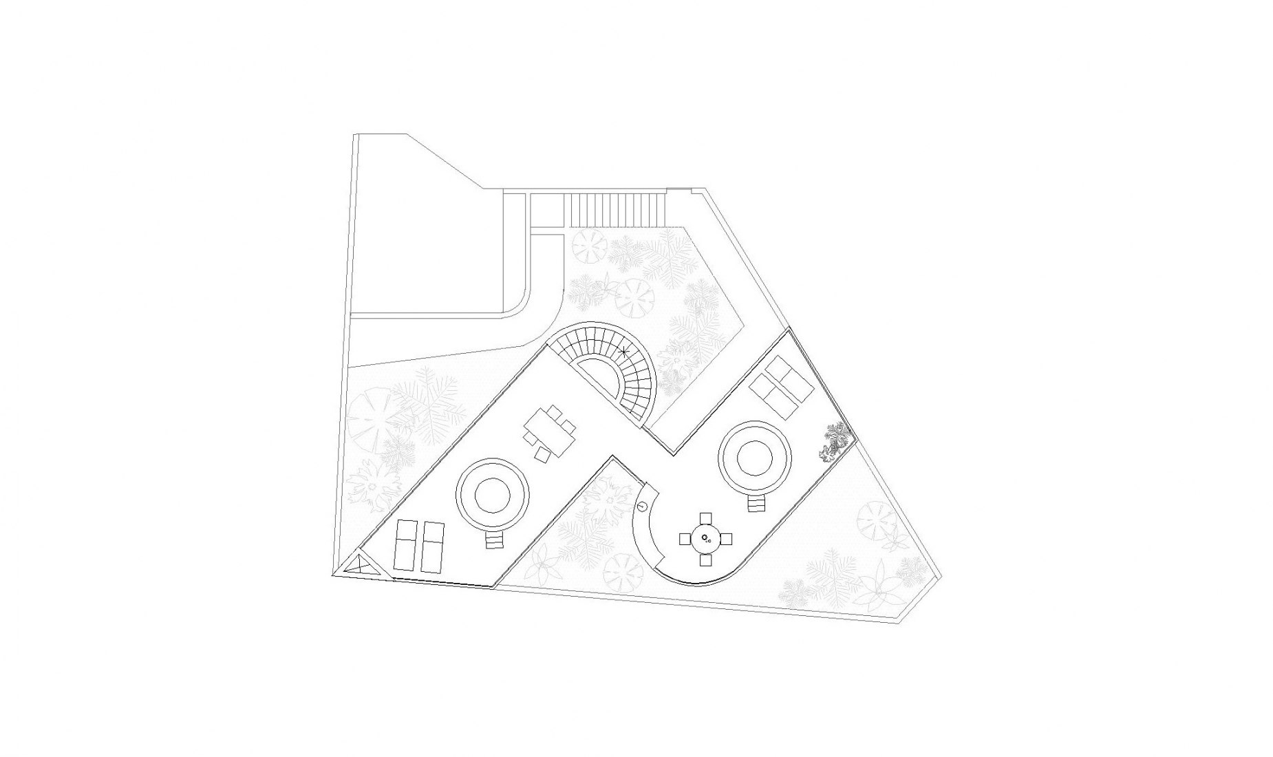 Second floor plan. Chiripa by Palma. 