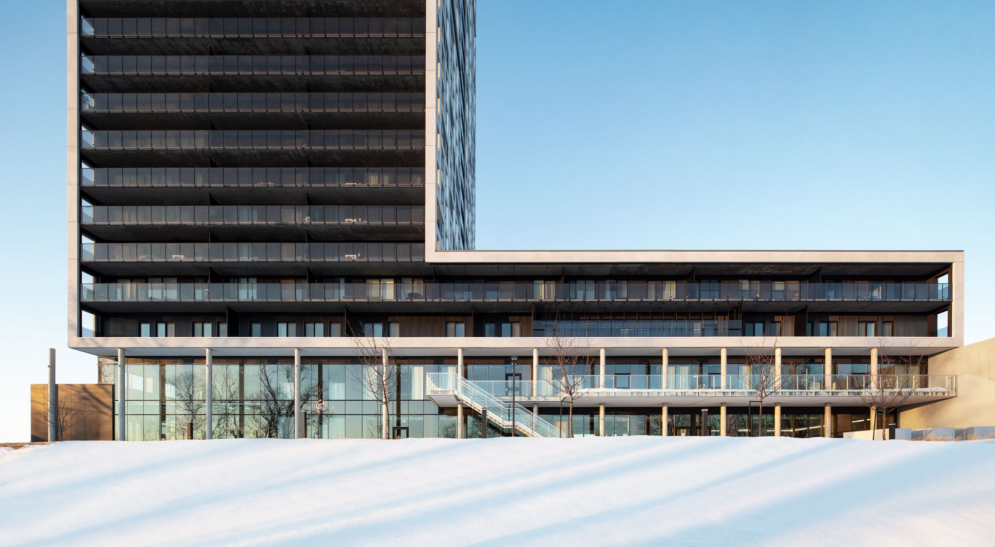 Panorama building by ACDF Architecture. Photograph by Adrien Williams
