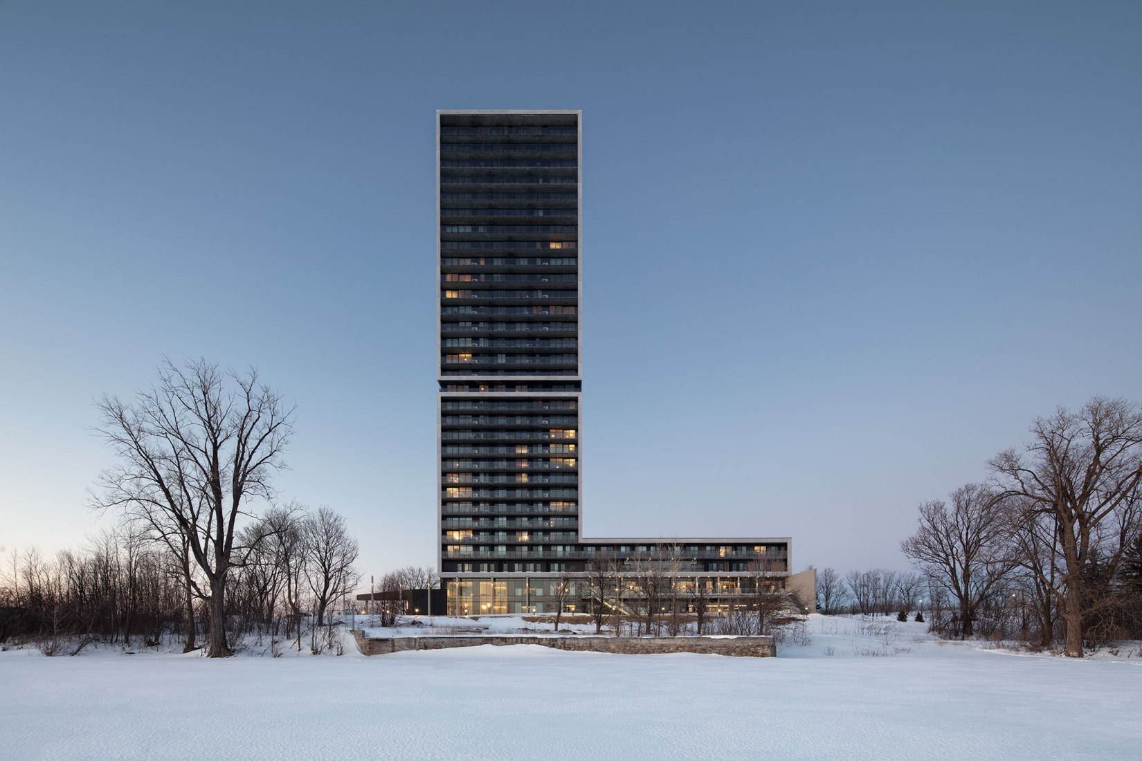 Panorama building by ACDF Architecture. Photograph by Adrien Williams
