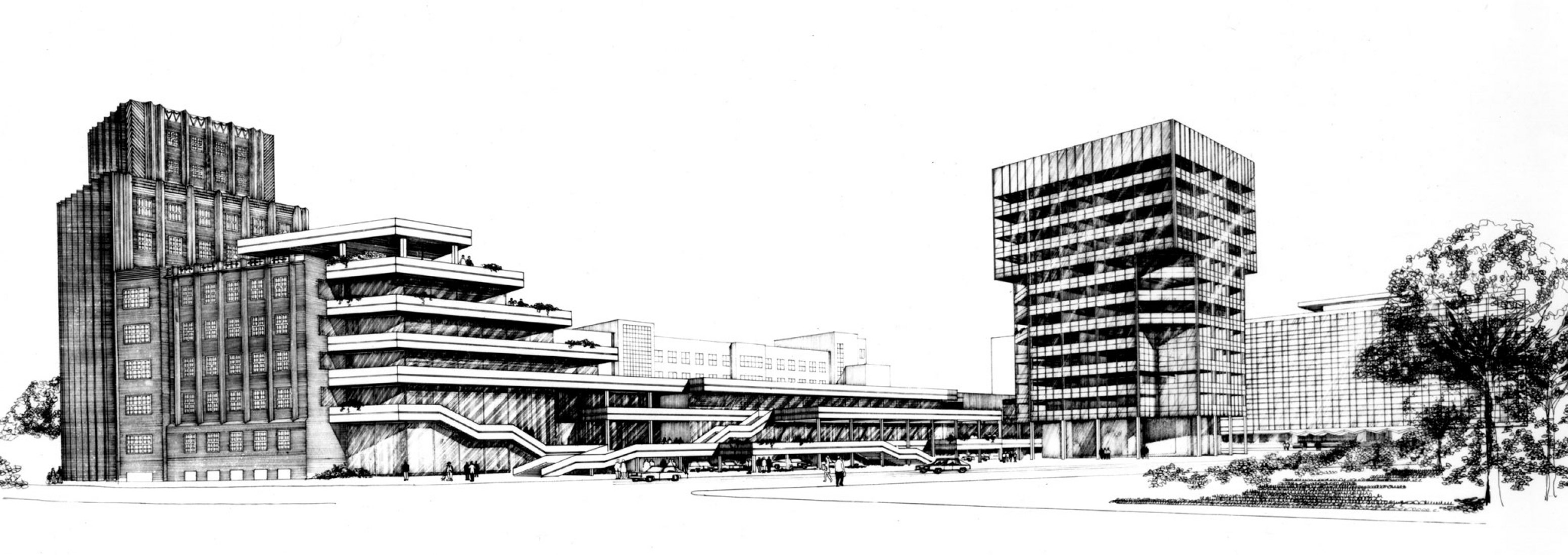 Municipal Engineering Design Office (1971). Perspective Drawing.