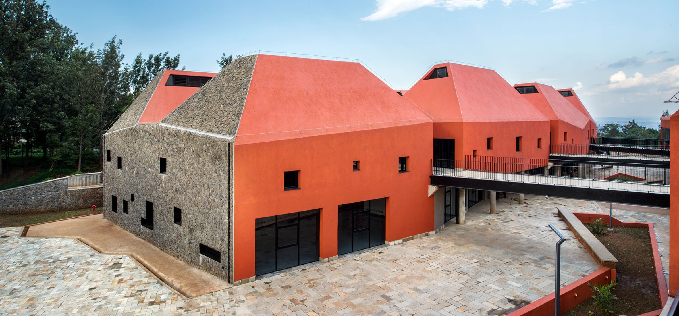 Faculty of Architecture and Environmental Design by S&AA. Photograph by Jules TOULET