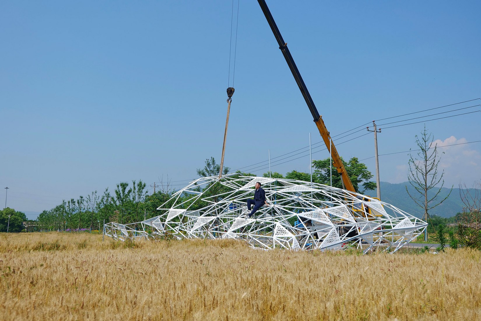 Obra. Dream por Penda China. Fotografía Zhang Qimin.