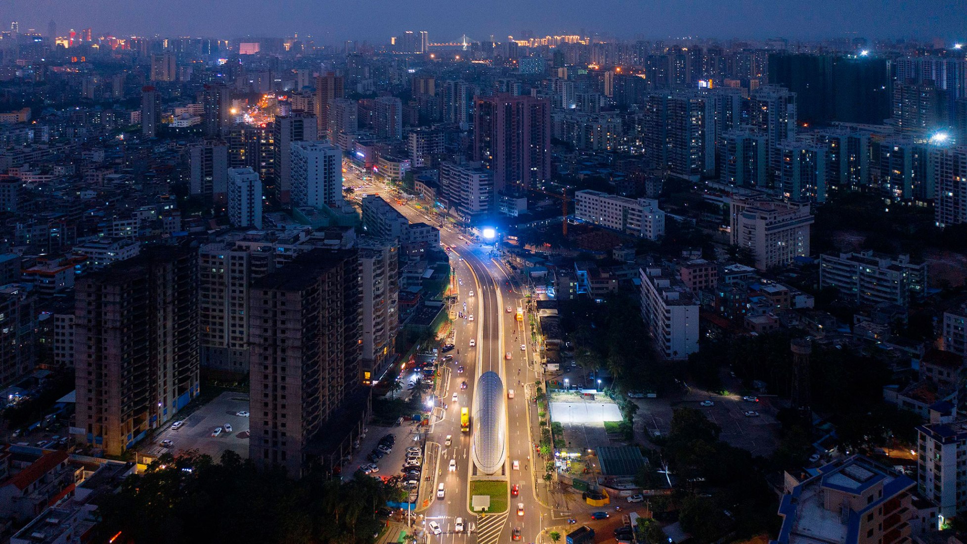 Wenming East Tunnel Entrances by Penda China. Photograph by Xia Zhi.