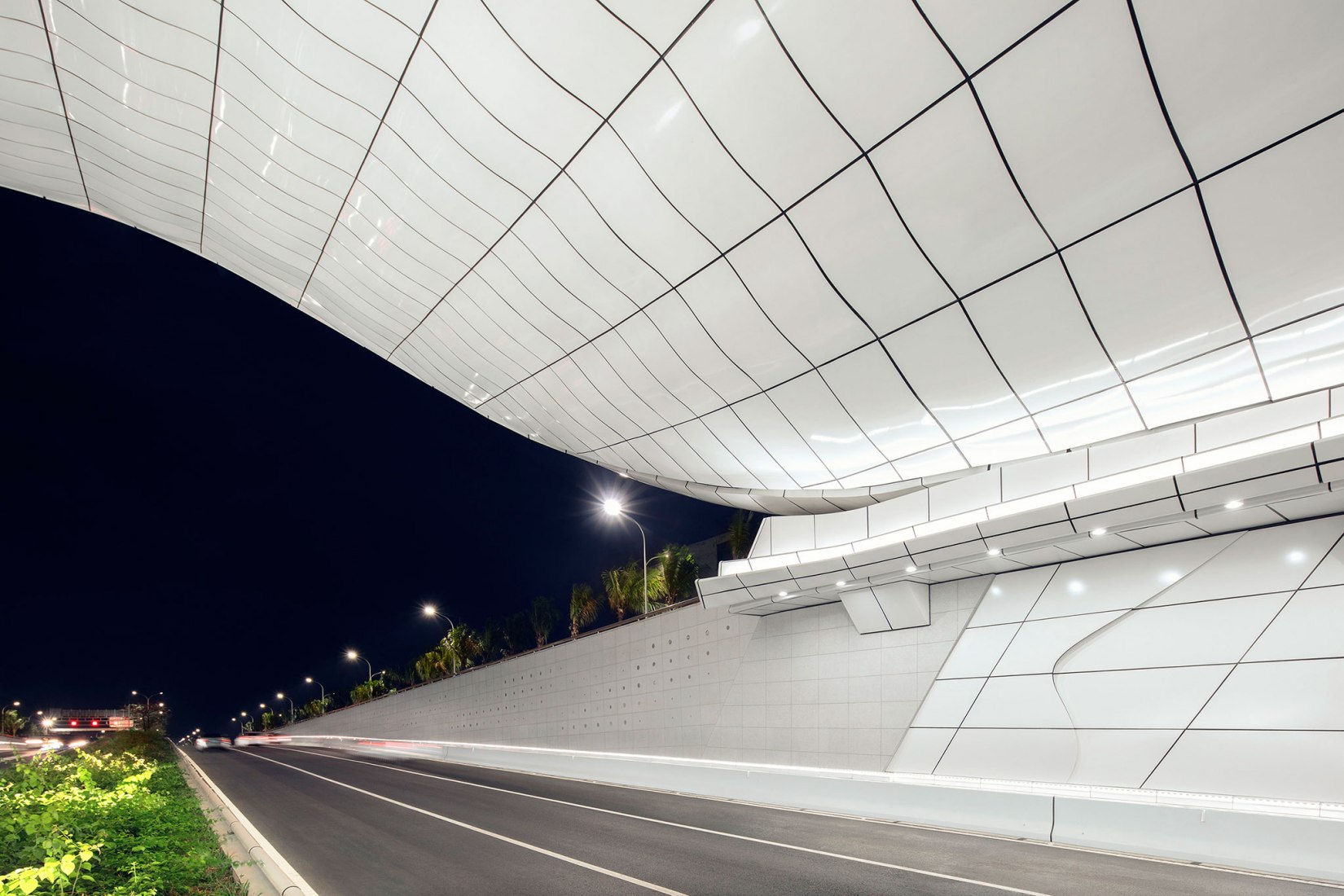 Wenming East Tunnel Entrances by Penda China. Photograph by Xia Zhi.