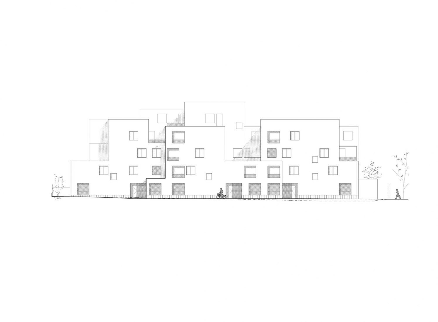 Elevation. Social Housing in Ibiza by Peris+Toral Arquitectes.