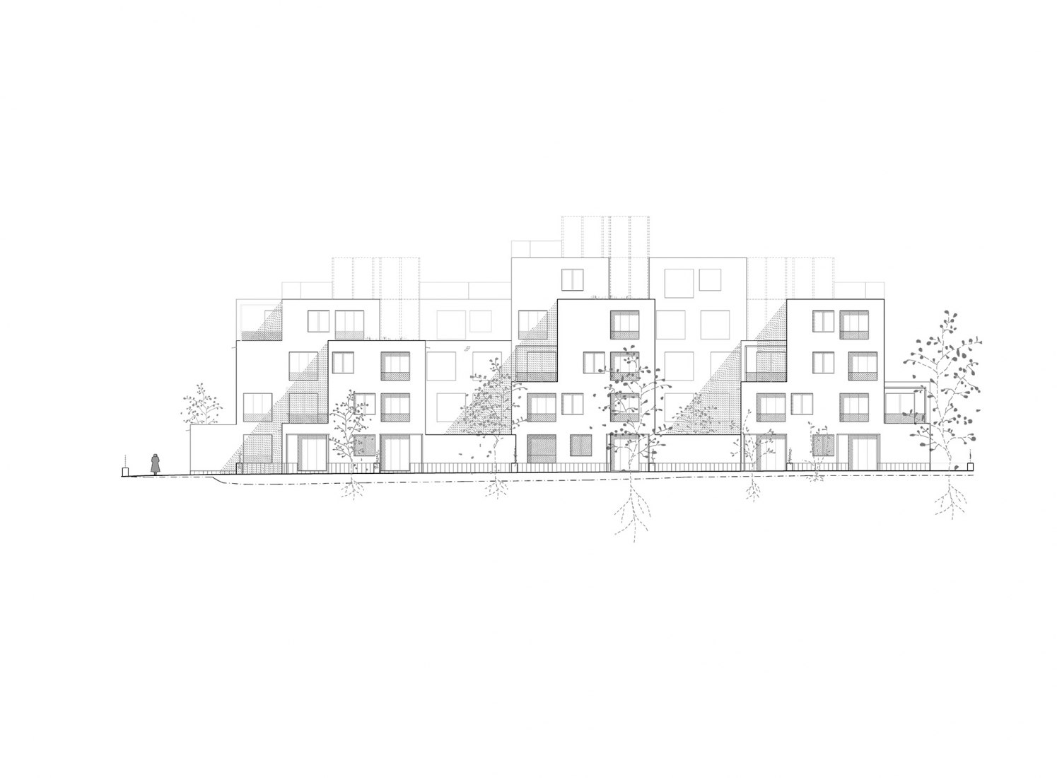 Elevation. Social Housing in Ibiza by Peris+Toral Arquitectes.