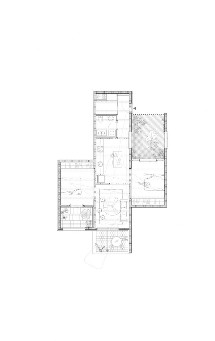 Modular composition. Social Housing in Ibiza by Peris+Toral Arquitectes.