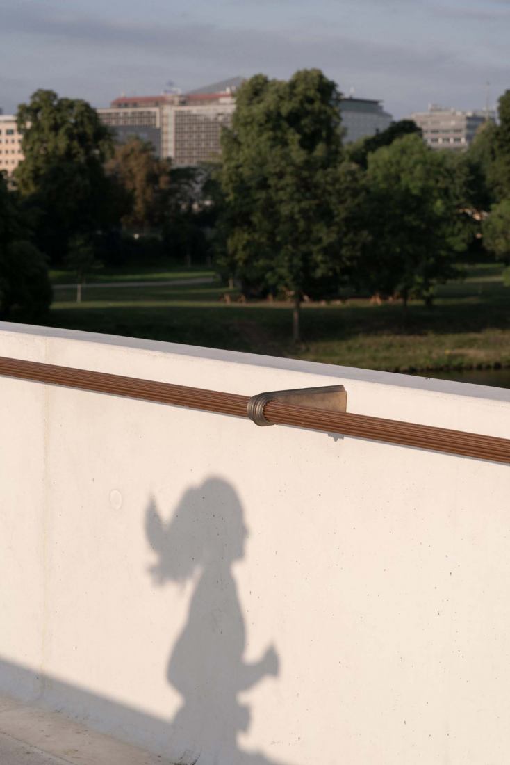 Štvanice Footbridge by Atelier Bridge Structures + Blank architekti. Photograph by Alex Shoots Buildings