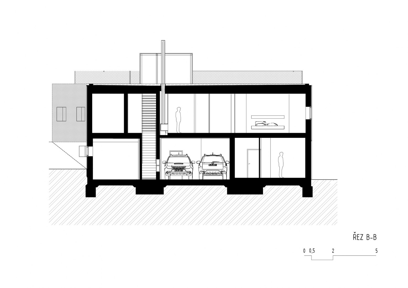 Sección. Casa Lazy por petrjanda/brainwork.