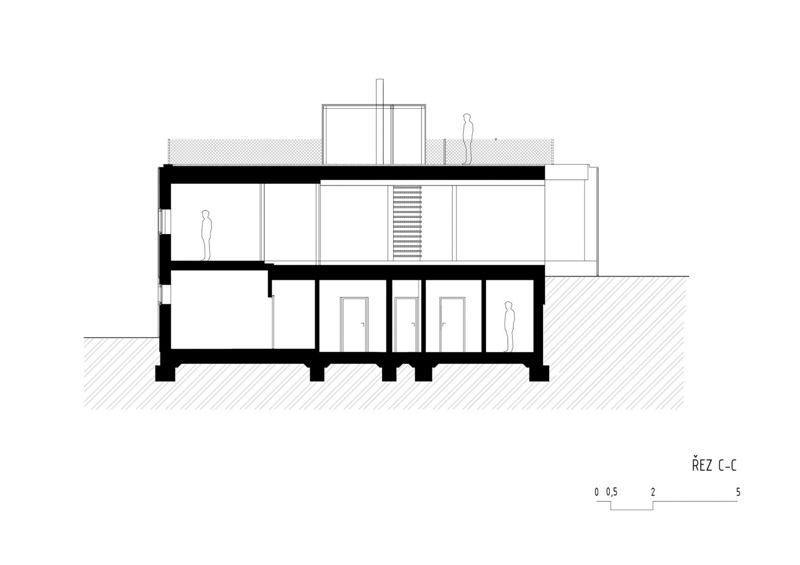 Sección. Casa Lazy por petrjanda/brainwork.
