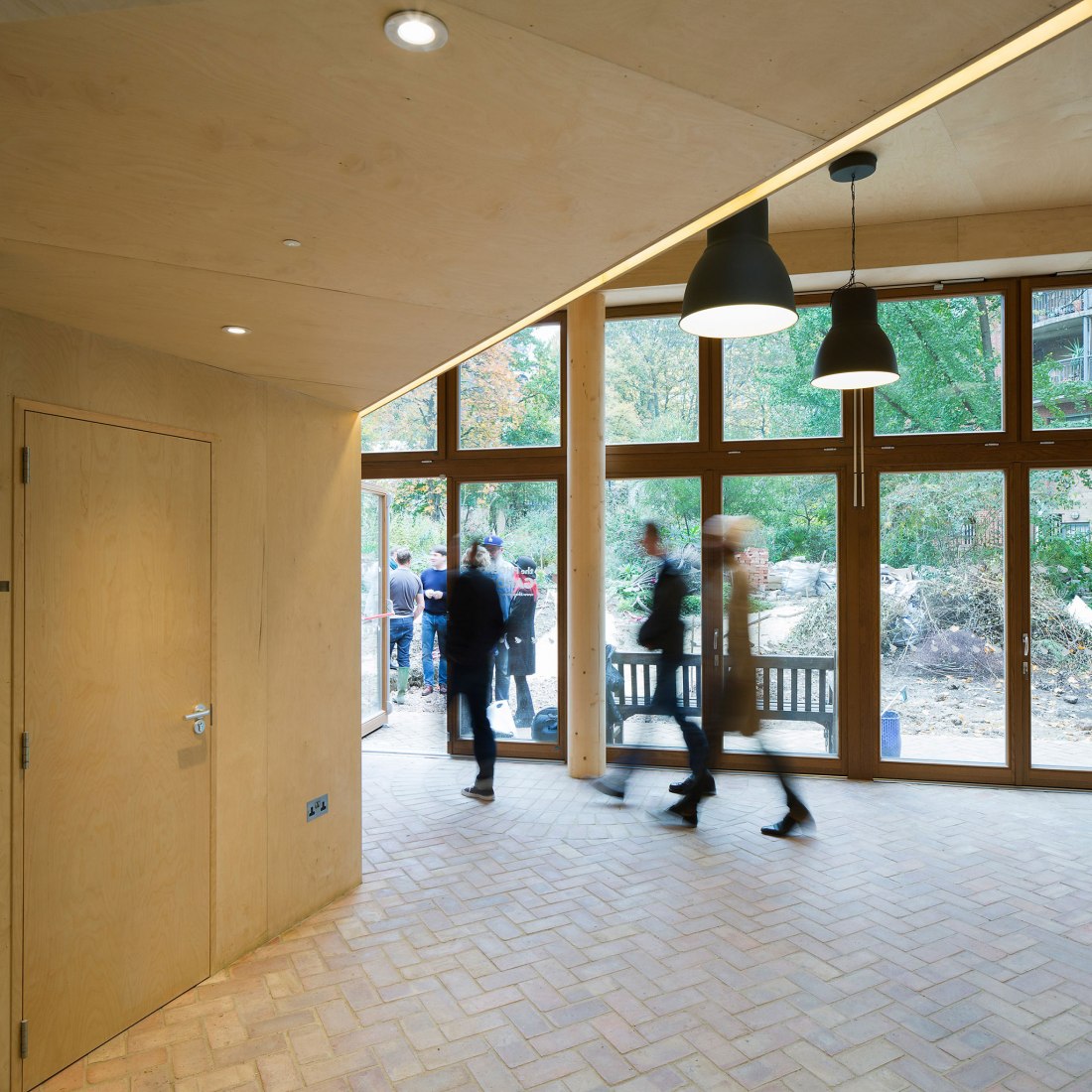 Phoenix Garden Community Building by Office Sian Architecture + Design. Photograph © Richard Chivers
