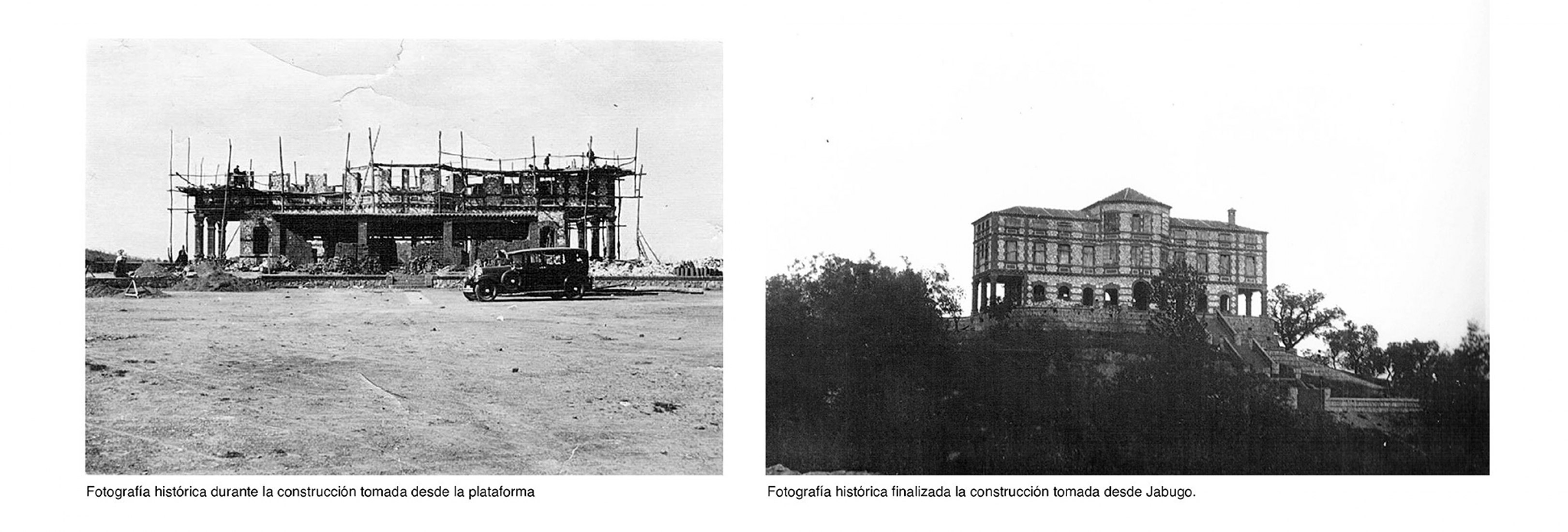 Historic picture of the builidng construction. Courtesy by baKpak architect