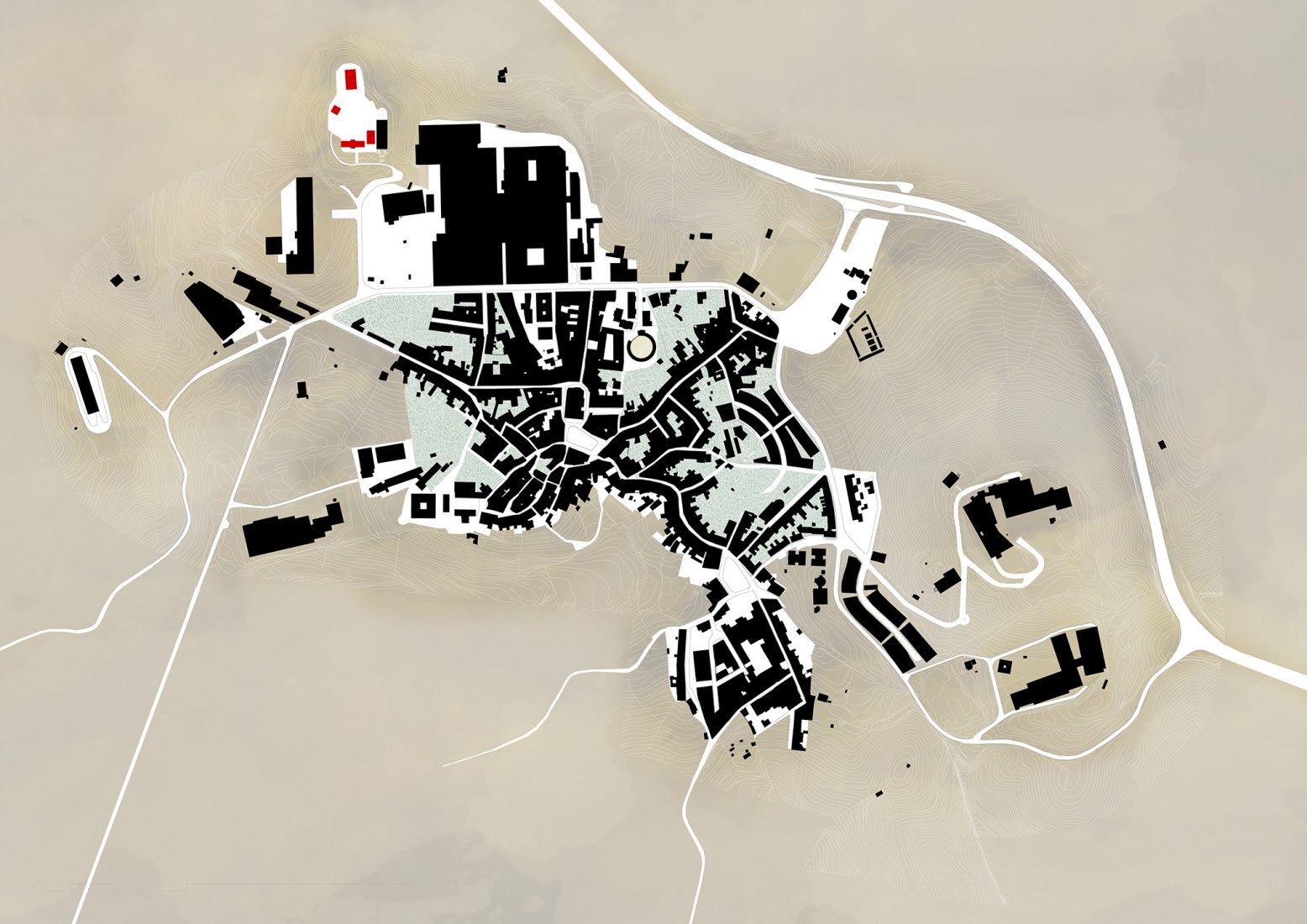 Site plan. Courtesy by baKpak architect