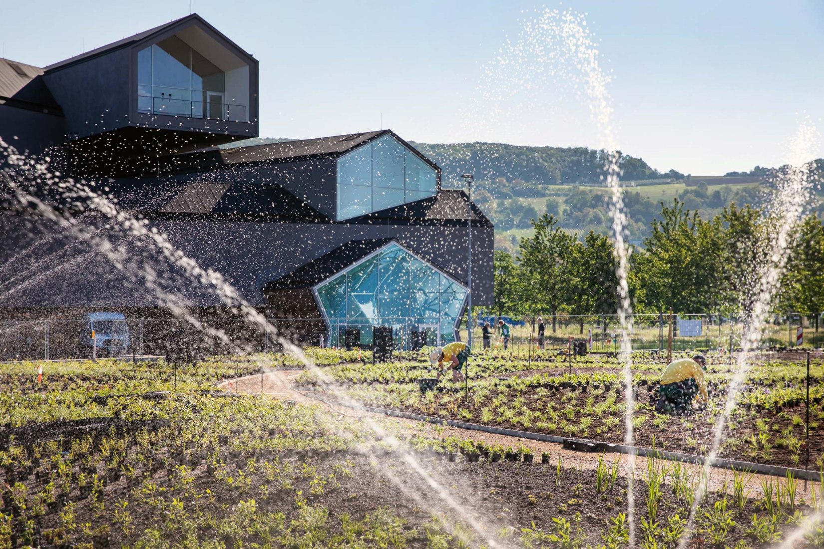 Blooming Campus at the Vitra. Oudolf Garten by Piet Oudolf The