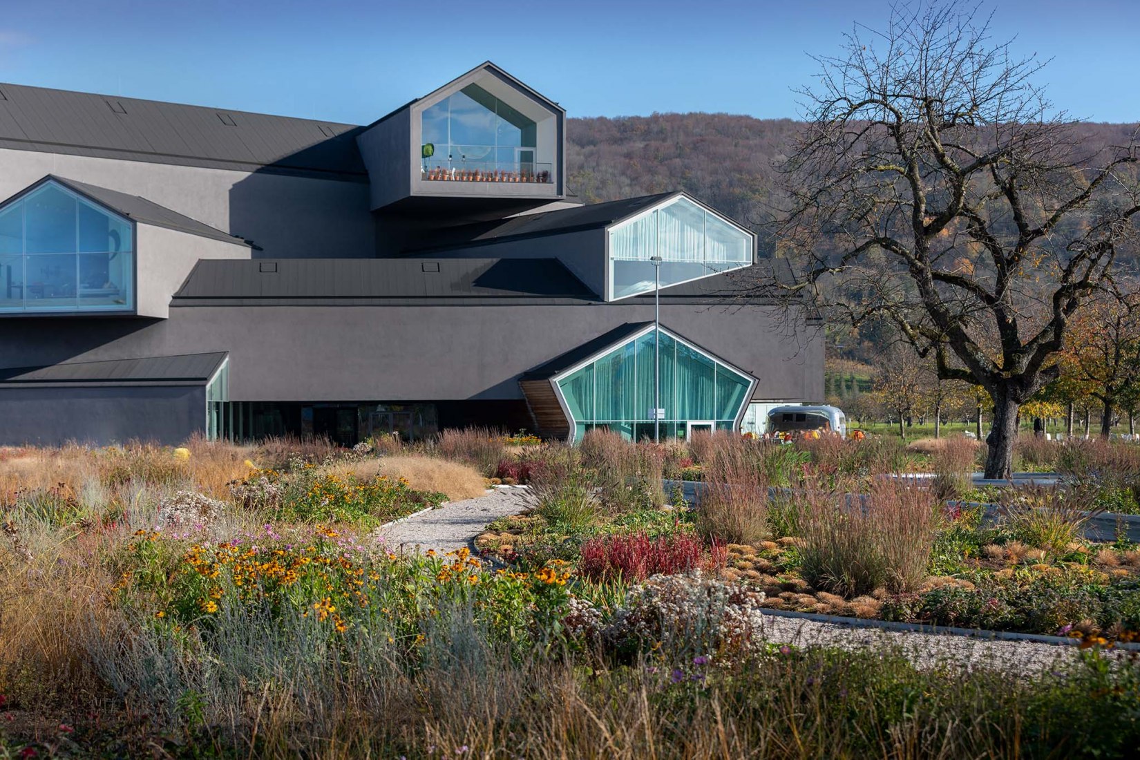 Oudolf Garten diseñado en el Vitra Campus por Piet Oudolf.