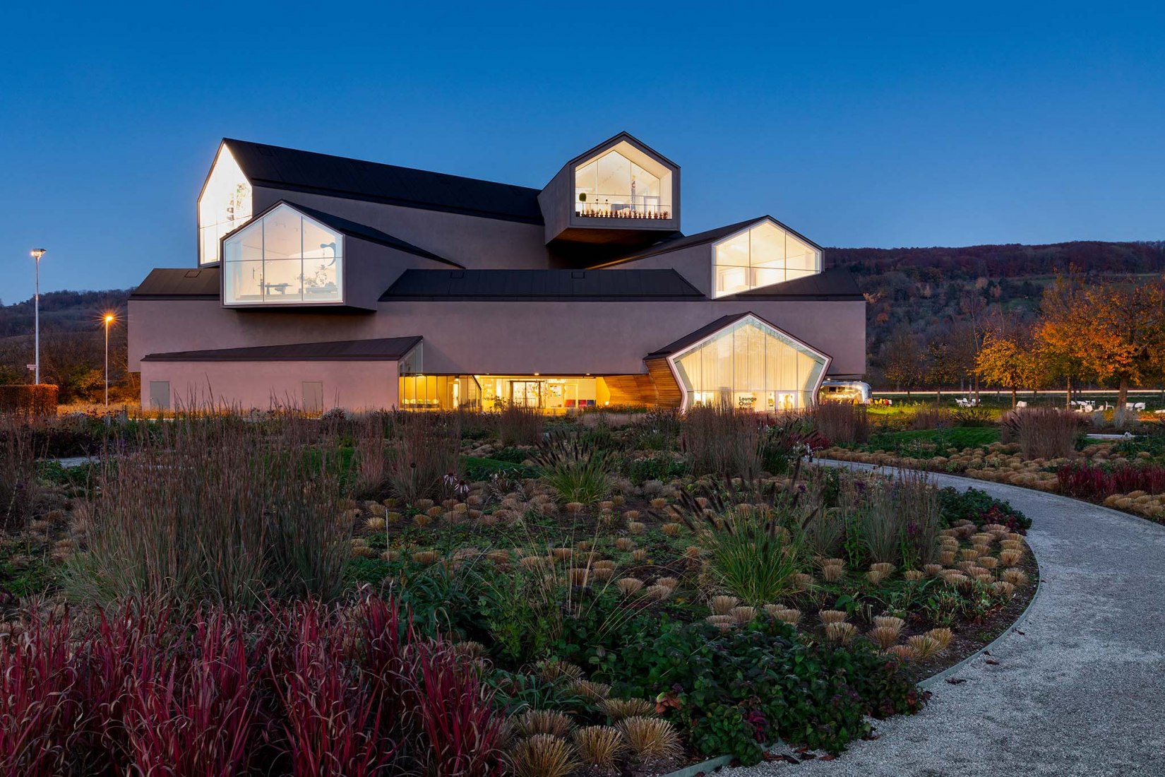 Oudolf Garten diseñado en el Vitra Campus por Piet Oudolf.