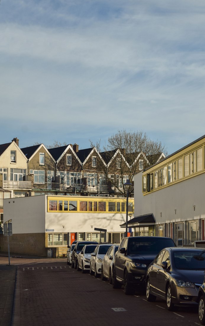 Kiefhoek neighborhood by Jacobus Johannes Pieter Oud. Photograph by Ramiro Isaurralde