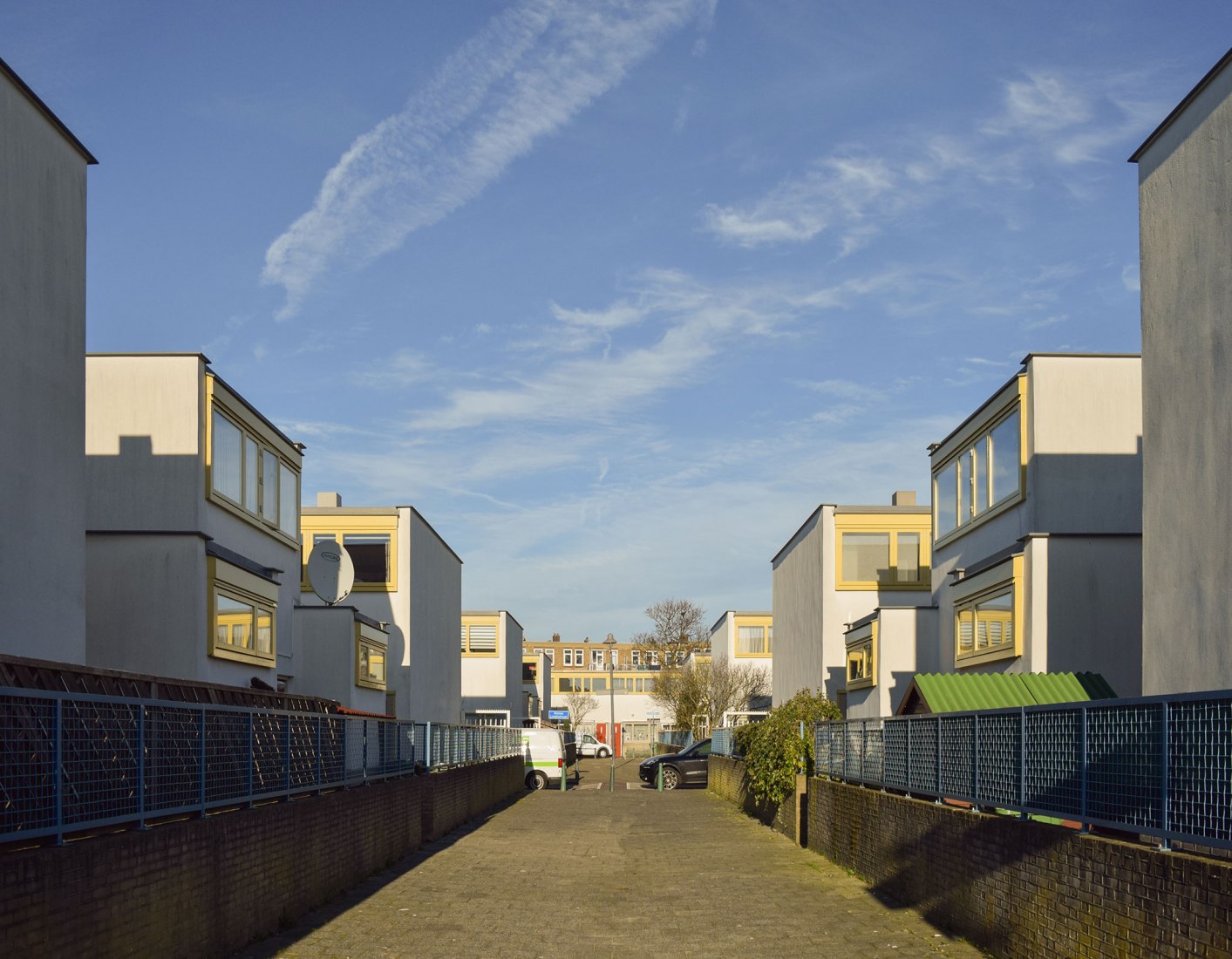 Kiefhoek neighborhood by Jacobus Johannes Pieter Oud. Photograph by Ramiro Isaurralde