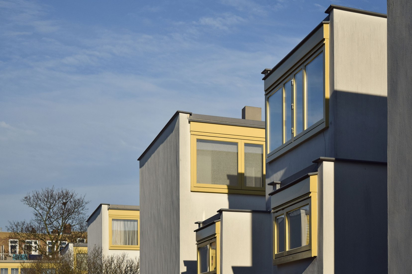 Kiefhoek neighborhood by Jacobus Johannes Pieter Oud. Photograph by Ramiro Isaurralde