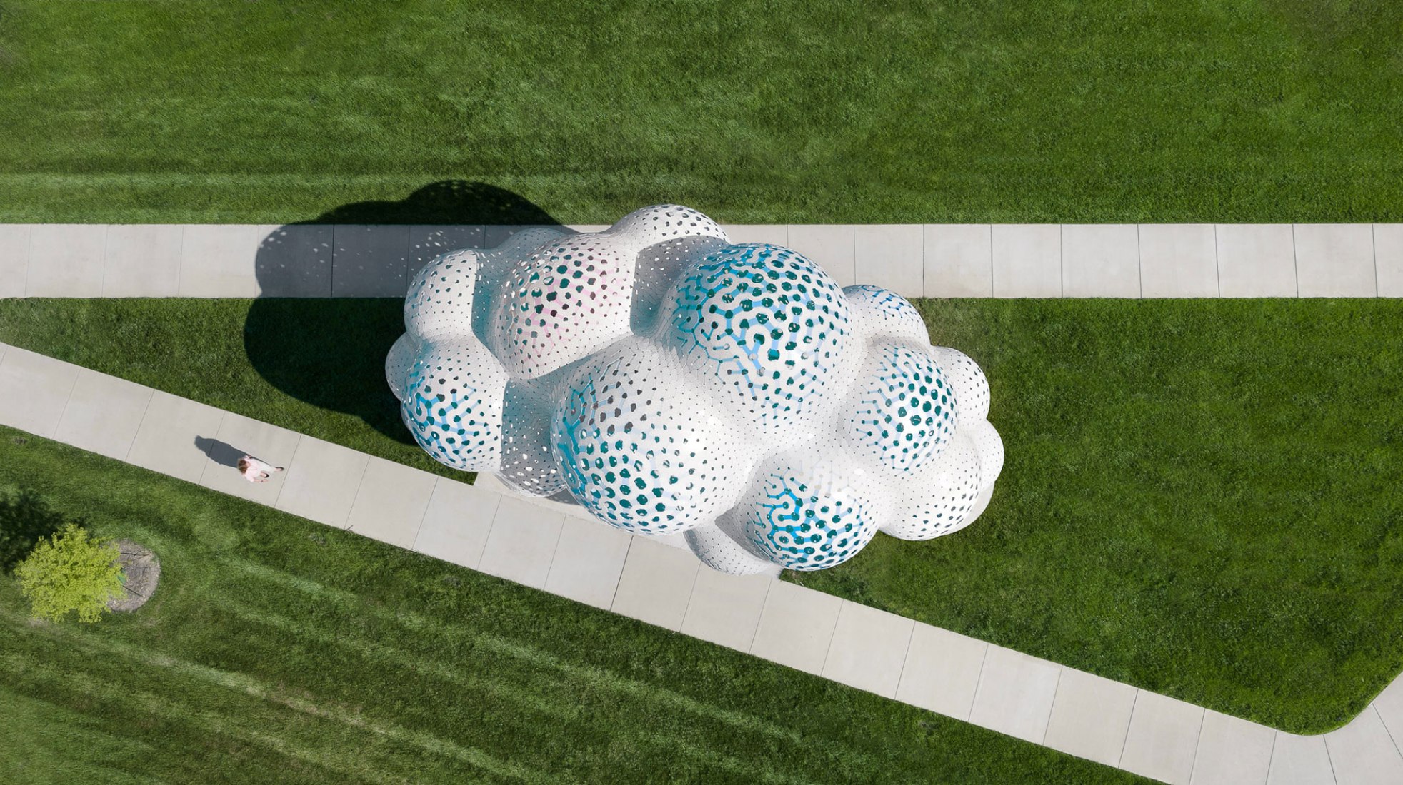 Pillars of Dreams by Marc Fornes / Theverymany. Photograph by NAARO.
