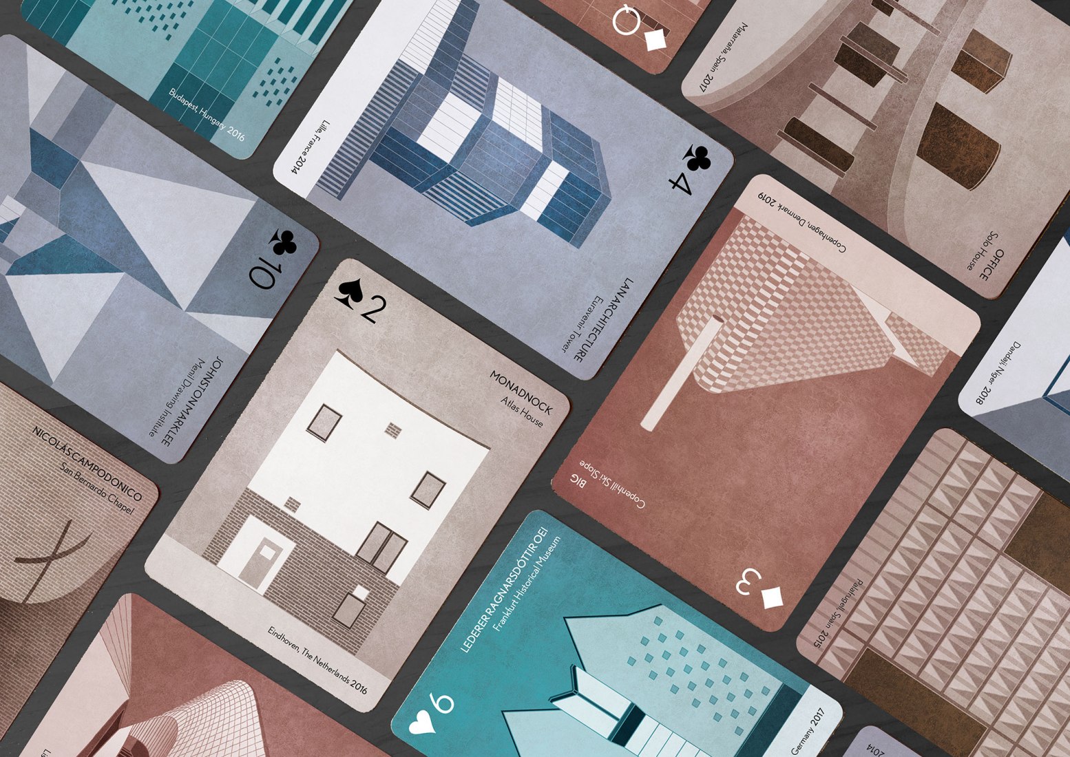 SCALA · Architecture Playing Cards by Arquitectura a contrapelo.