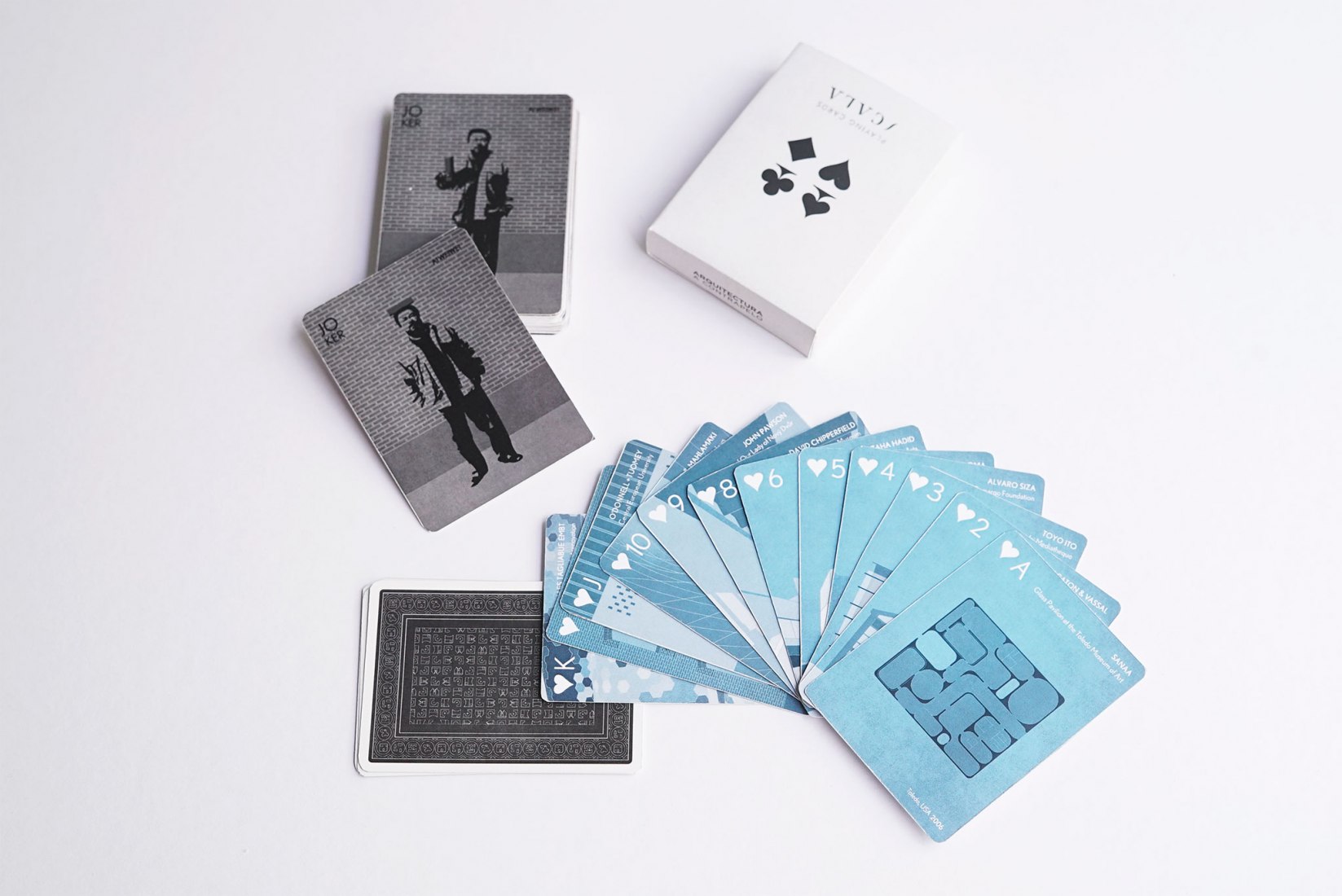 SCALA · Architecture Playing Cards by Arquitectura a contrapelo.