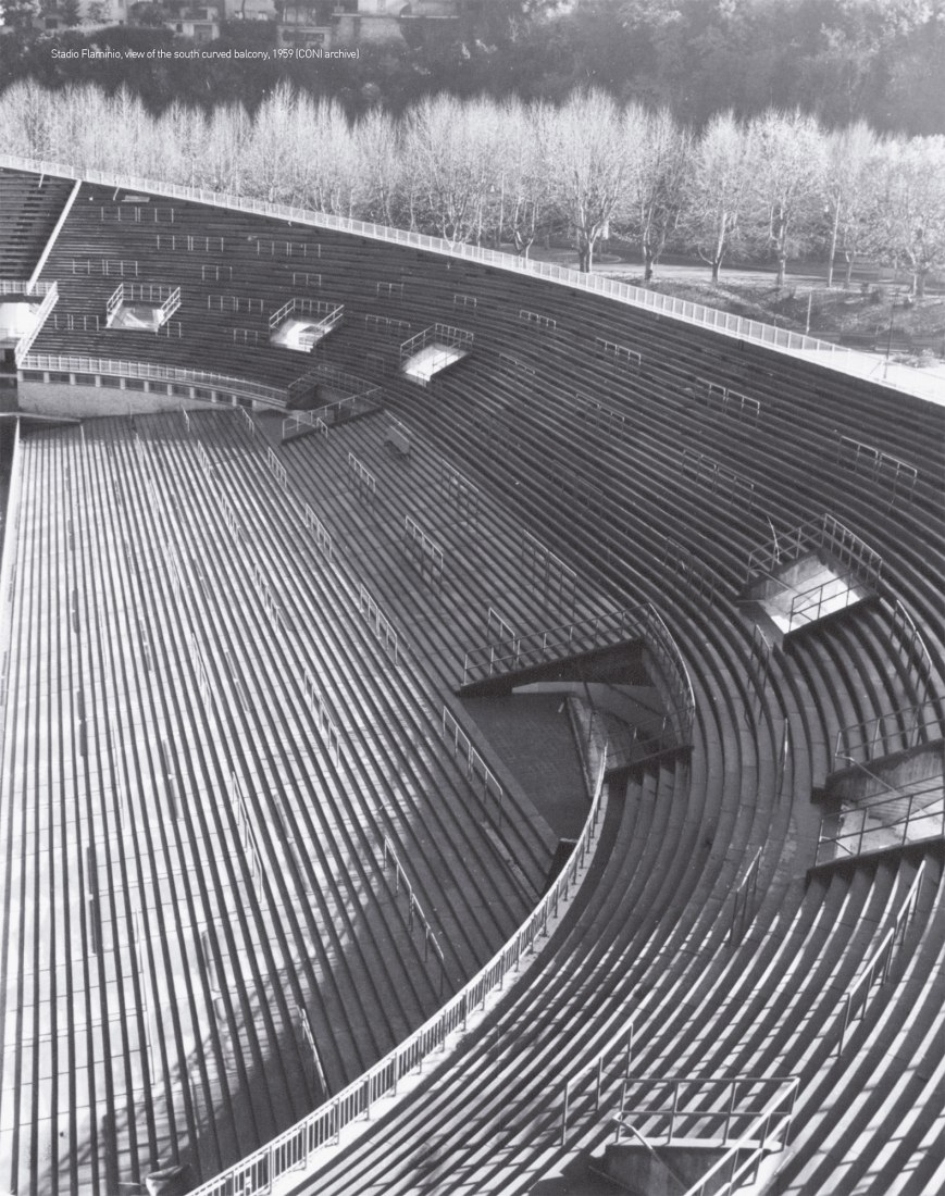 Estadio Flaminio, vista original. ICCD - «Istituto Centrale per il Catalogo e la Documentazione, Raccolte fotografiche»