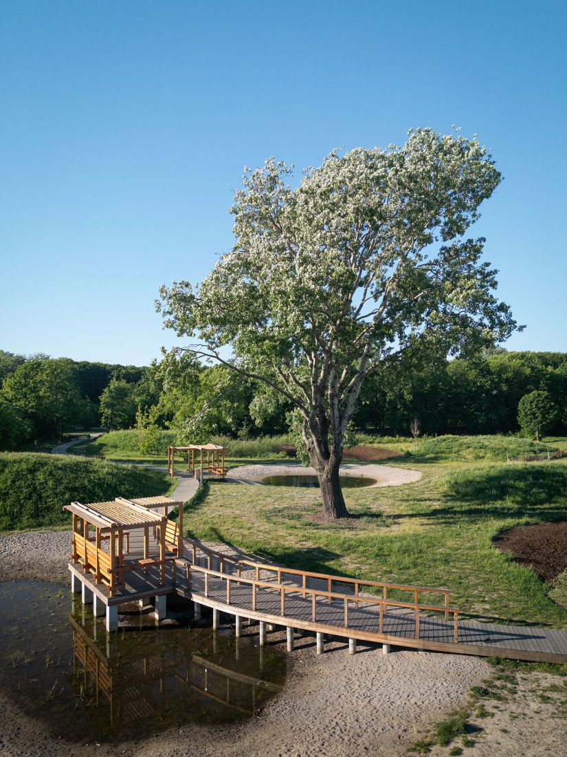 Modernisation of Pole Mokotowskie Park by WXCA. Photograph by WXCA, A.Borun, T.Wieteska.
