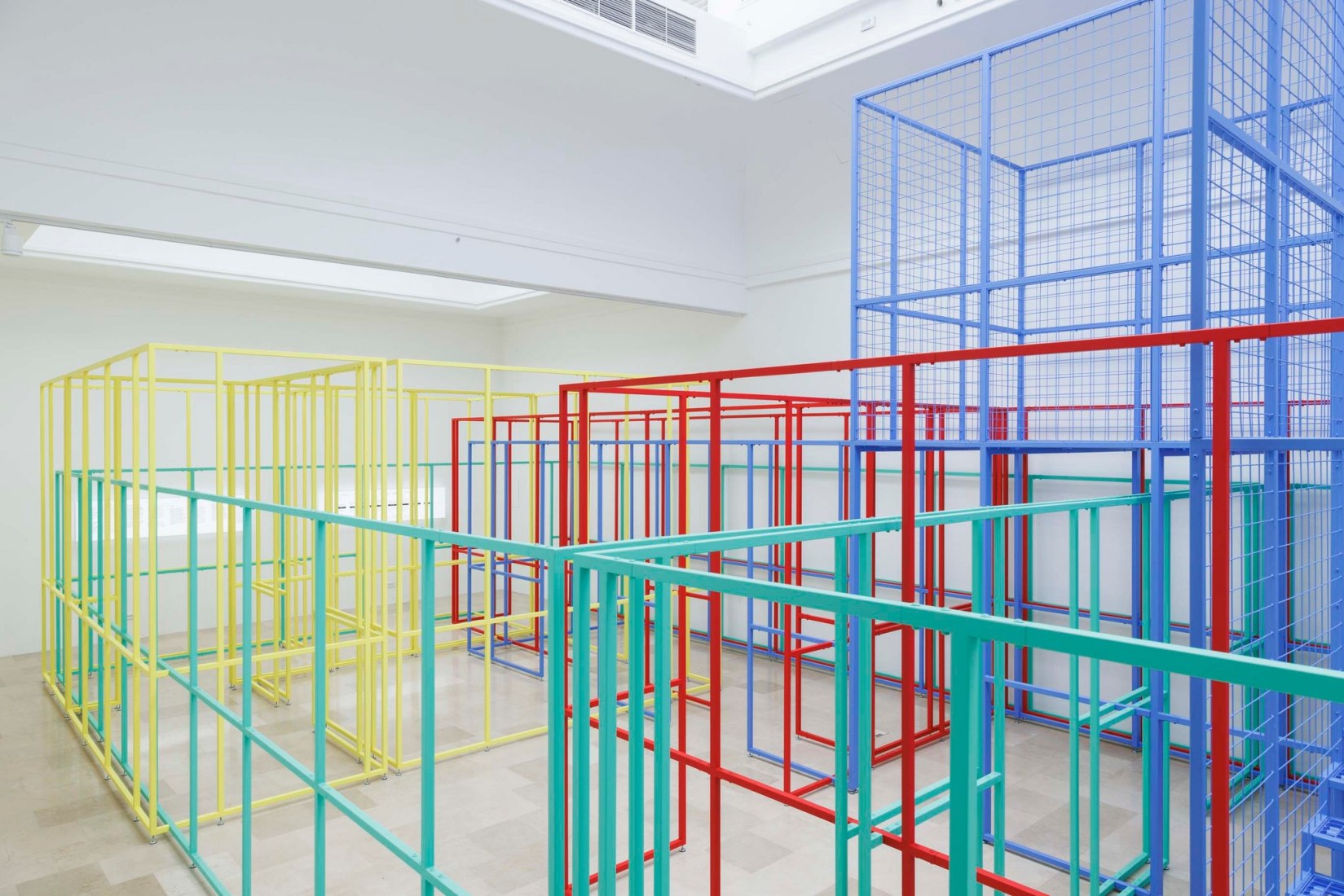 View of Datament, Polish Pavilion, 18th International Architecture Exhibition, 2023. Courtesy of Zachęta—National Gallery of Art. Photograph by Jacopo Salvi (altomare.studio).