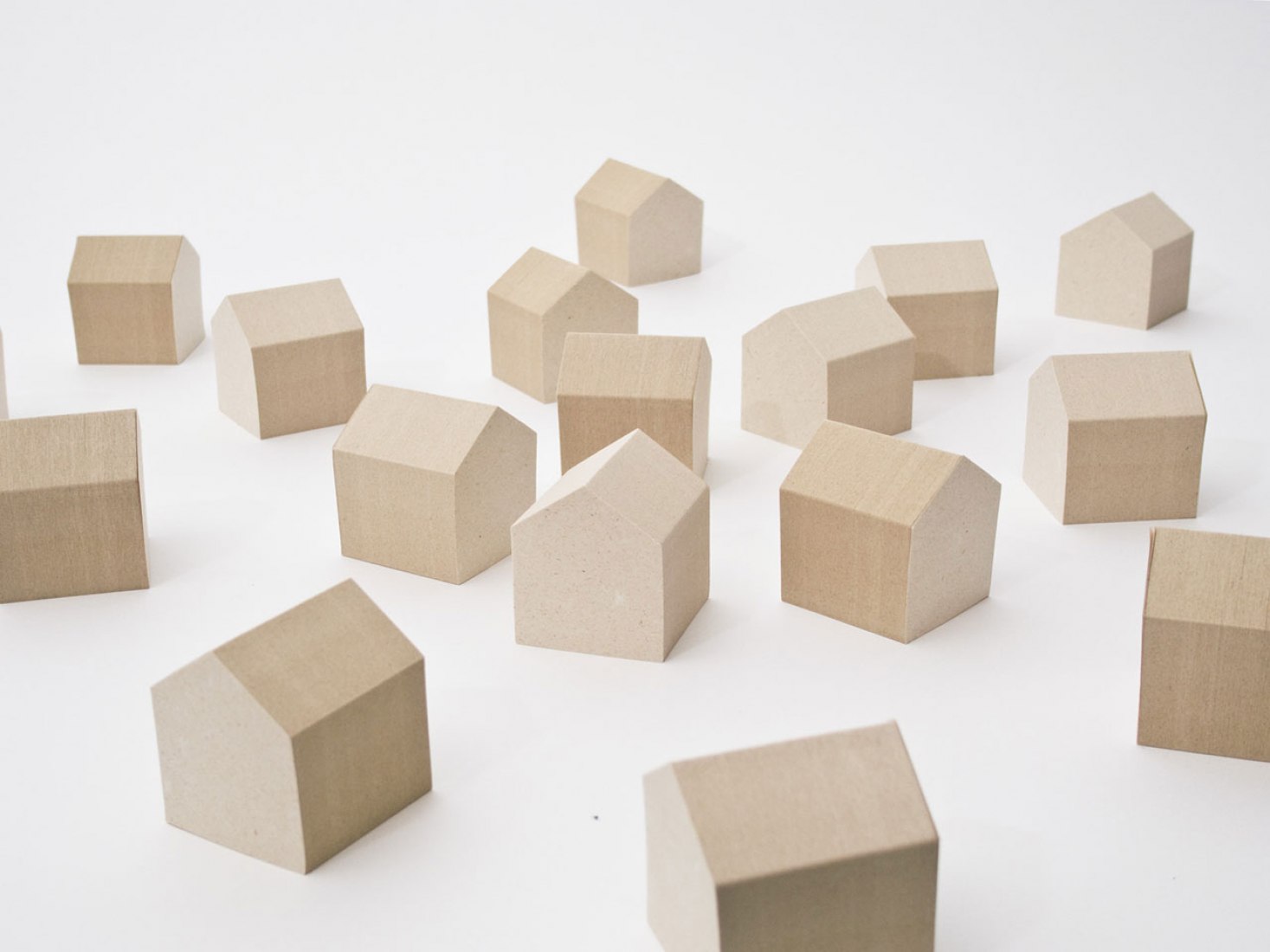 Architecture Post-It? An made from wood waste