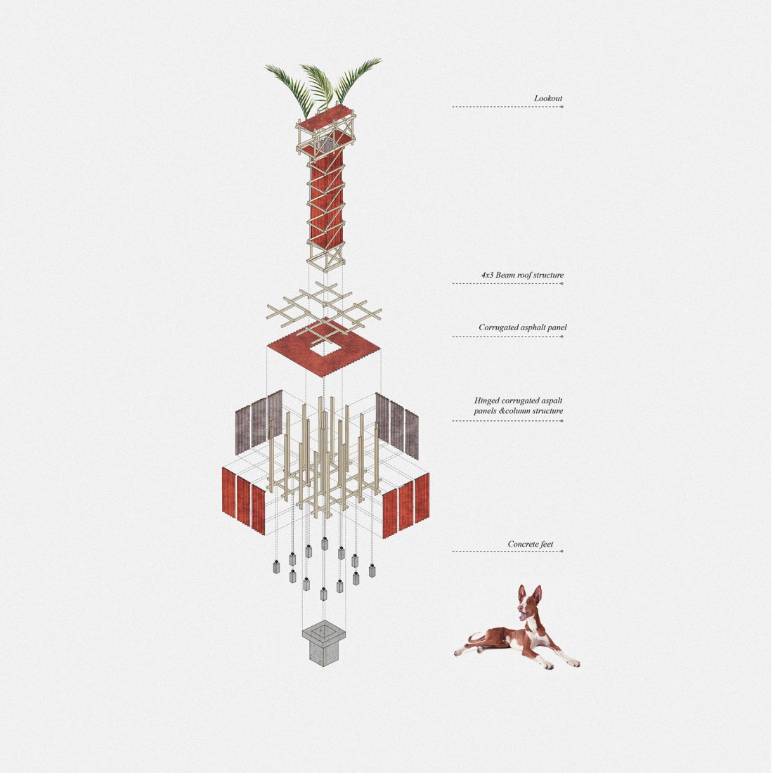 Pozo Podenco por Gartnerfuglen Arkitekter + Mariana de Delás. Cortesía de los arquitectos