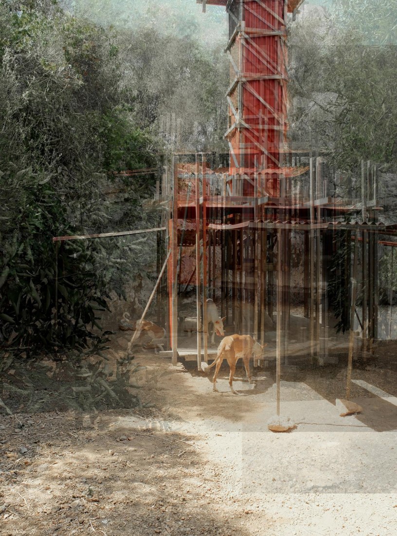 Vista exterior. Pozo Podenco por Gartnerfuglen Arkitekter + Mariana de Delás. Cortesía de los arquitectos