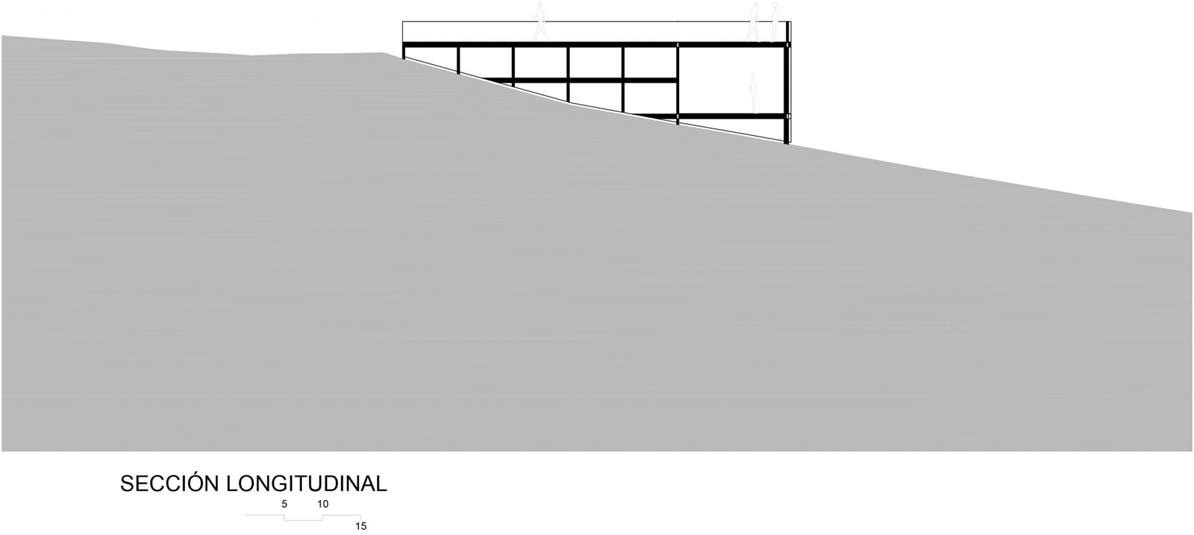 Plano de sección. UAVI por PPAA.
